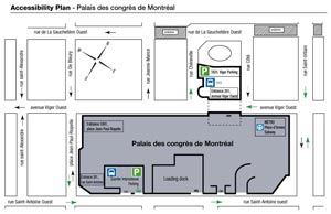 PDC Parking Map